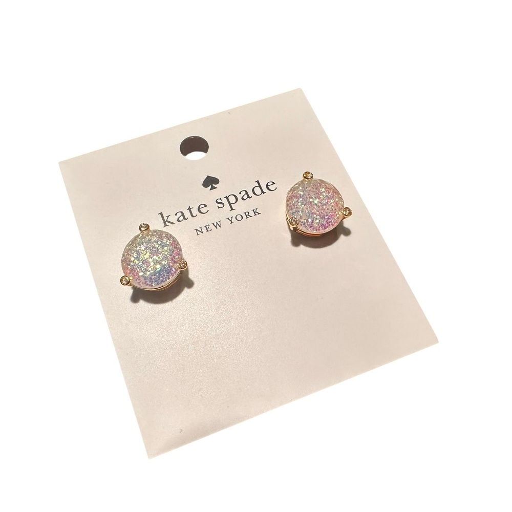 Kate Spade Iridescent Glitter Earrings